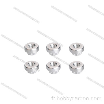 M4 Aluminium Press Nut de FPV Hardwares HobbyCarbon